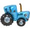 Фольгированный шар фигура Синий трактор №2, 107см