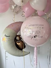 Воздушные шары на выписку из роддома для девочки.