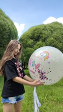 Стеклянный шар 60см Лабубу