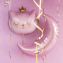 Фольгированный шар Котёнок принцесса, 66см