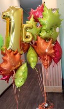 Фольгированная фигура кленовый лист